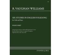 Ralph Vaughan Williams: 6 Studies in English Folk Song - Piano Accompaniment
