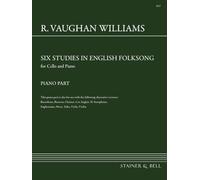 Ralph Vaughan Williams: 6 Studies in English Folk Song (Piano Accompaniment)