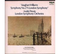 Ralph Vaughan Williams , Andr Previn , The London Symphony Orchestra - Ralph Vaughan Williams, André Previn, The London Symphony Orchestra: Symphony No. 2 "A London Symphony" - LP