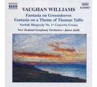 Nzso:Judd - VAUGHAN WILLIAMS: Fantasias / Norfolk Rhapsody / In the Fen Country / Concerto Grosso