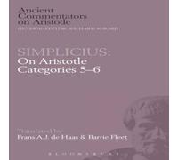 Ralph Waldo Emerson Simplicius: On Aristotle Categories 5-6 N/A Book Ralph Waldo Emerson Multicolor