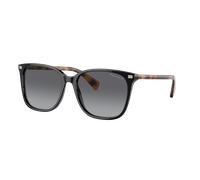 Ralph Woman Sunglass VVCV - Frame color: Shiny Black, Lens color: Polarized Gradient Brown