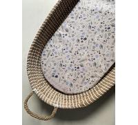 Ralphie Bear Baby Changing Basket Mat Liner, Premium Waterproof Foam, Wildflower Ditsy Floral Print, 70x30cm