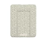 Ralphie Bear Comfort Baby Changing Mat, Premium Padded Edges, Cushion Sides, Willow Sage Green Leaf Print, 70x50cm