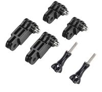 RALSPEC 6 Piece Adjustable Extension Arm Set Straight Pivot Arms For Action Camera Long and Short Joints Plus Screws Compatible with GoPro HERO 13 12 11 10 9 8 7 6 5 4 3 Session Mini