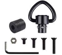 RALSPEC Quick Detach Rifle Sling Swivel Socket Kit QD Swivel Mounting Set For Air Gun Airgun Shotgun Wooden Forend/Buttstock Fitting Flush or Surface Fit (Kit with Tapered Swivel)