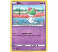Ralts 059/198 Common Pokemon Card (SWSH Chilling Reign) + 1x TitanCards® Toploader