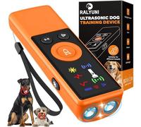 RALYUNI Ultrasonic Dog Bark Deterrent Device, Anti-Barking Control Device with LCD Screen & 3 Modes, Dog Training Tools to Stop Bad Behaviors, Safe Trainer Up to 35ft for Indoor Outdoor Use-01