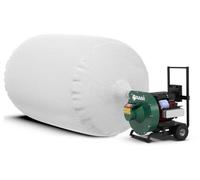 RAM (1) Insulation Removal Vacuum Bag Heavy Duty 6 FT x 4 FT Easy-Fill Inlet Spout - Low DUST Filtration - Contractors #1 Choice. EST. 350 LBS / 75 CF PRO-350 Toughest White Bags on The Market.
