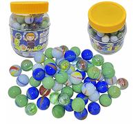 Ram 100 X Glass Marbles Kids Childrens Glass Marbles Toy