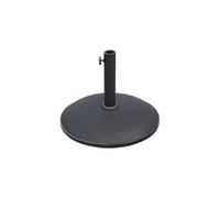 Ram 10kg Concrete Round Umbrella Parasol Base Weight Stand Patio Outdoor Black Diameter 50cm