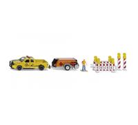 RAM 1500 with compressor trailer orange (3505)