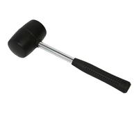 Ram® 16Oz Rubber Mallet Hammer with Steel Shaft Heavy Duty DIY Mallet
