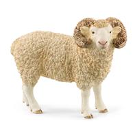 SCHLEICH 13937 Ram Farm World Toy Figure, Realistic Animal Figurine for Kids Ages 3-8