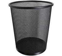 Ram® 20L Circular Mesh Bin Office Home Garbage Can Bin For Bathrooms, Kitchens, Office, Rooms, Student (Black)
