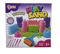 Ram© 4 x Kids Magic Sand Quick Sand Play Sand With Castle Moulds