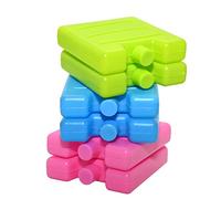 Ram® 6 Pack 7CM Freezer Blocks Ice Brick Pack Block Blocks Freezer Cooler Bag Box Travel Picnic