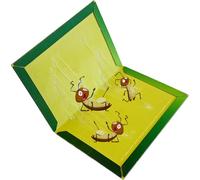 Ram® 6 Pack Pest Insect Trap Board Strong Heavy Duty Sticky Trap Boards For Pests, Indoor Garden Kitchen Non Toxic Fly Catchers Glue Trap