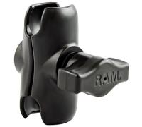 RAM ALUMINUM SHORT DOUBLE SOCKET ARM FOR 1" BALL