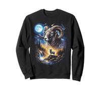 Ram Aries Howler at the Moon Vintage Sweatshirt