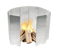 Ram® Camp Camping Windshield Stove Aluminium Camping Windshield Compact Folding Camping Stove