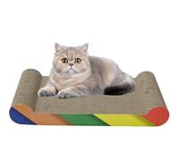 Ram® Cat Scratching Board With Cat Nip Cat Scratcher For Indoor Cats Heavy Duty Double Sided Cat Scratching Board 47CM