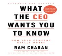 Ram Charan What the CEO Wants You to Know Paperback Book Ram Charan Multicolor