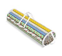 Ram® Christmas Cylinder Gift Wrap Storage Clear Bag Wrapping Paper Organiser Xmas Christmas Tidy - Stores Baubles Tinsels Lights Bows Heavy Duty Material