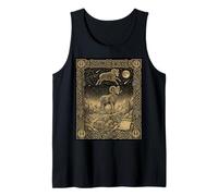 Ram Constellation Tarot Card Celestial Tank Top