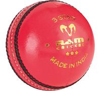 Ram Cricket 3 star Match Ball - Box of 6 - 4 piece leather Construction - Hand Stitched Traditional Seam - For match or training - Lacquered finish for Durability - Available in 5.5oz, 5oz & 4.75oz