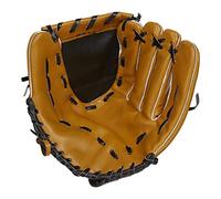Ram Cricket Catching Mitt - Premium Real Leather Baseball Glove - Left Handed - Senior Size Glove - Great for Cricket Fielding Drills & Cricket Coaches