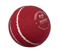 Ram Cricket Tennis Ball - Box of 6 - Tennis ball Construction with Built in Cricket Seam to Mimic a Real Cricket Ball - Low Bounce Cricket Training Ball - Great for Kids and Younger Players