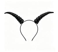 Ram Devil Goat Horn Headband Mardi Gras Halloween Costume Cosplay Headwear