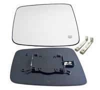 Ram Driver Left Side Heated Mirror Glass Compatible with 2009-2018 Dodge Ram 1500 2500 Left Power Heated Convex Mirror Glass 68050299AA, 68079363AA