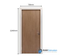 Ram Extrusion Internal Fire Door Oak Fd30 726Rh Complete Fire Door Set