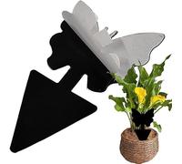 Ram® Fruit Fly Traps, Double Sided Sticky Catcher for Fungus Gnat and Multiple Insects, Indoor Plant Fly Control, Black, 30 PCS
