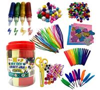 Ram© Giant 200 Pieces Kids Childrens Craft Art DIY Jar Large Crafting Crafts Large Toy Set