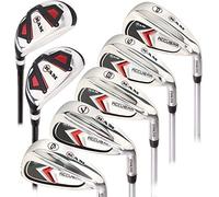 Ram Golf Accubar Mens Clubs Graphite/Steel Iron Set 6-7-8-9-PW with Hybrids 24° and 27°
