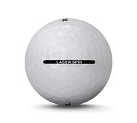 Ram Golf Laser Spin Golf Balls Incredible Value Golf Balls (White, 3 Pack / 36 Balls)