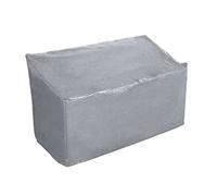 Ram® Grey Heavy Duty 3 Seater Waterproof Outdoor Garden Bench Cover with Corner Eyelets and Securing Ropes - Suitable for Benches up to 160cm (Bench Cover)