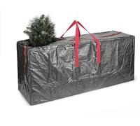 Ram® Grey Jumbo Heavy Duty Christmas Tree Storage Bag Fits 9FT Tall Xmas Trees PVC Reinforced Waterproof Xmas Tree Bag Storage Bag