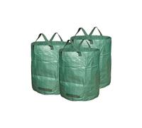 Ram Heavy Duty Garden Waste Bags - 272 Litre - 3 Sacks - Industrial Handles & Fabric - Garden/Green Waste Sacks - Reusable
