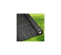Ram Heavy Duty Weed Fabric Control 2M X 5M Weed Control Fabric Ground Cover Membrane UV Stabilised Weed Fabric For Patios Garden Flower Beds