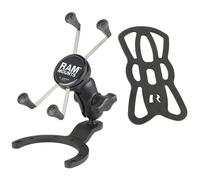RAM Motorcycle 4" Gas Tank Mount for iPhone Plus, Galaxy Mega, Others