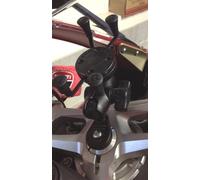 RAM Motorcycle Fork Stem Mount for iPhone, Galaxy, Volt, Sony, HTC, Others