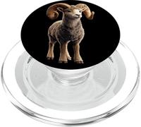 Ram Mouflon Aries Domestic Sheep Wild Sheep Male Sheep PopSockets PopGrip for MagSafe
