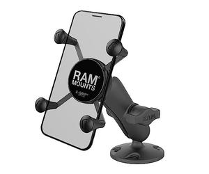 RAM-MOUNT Rap-b-138-un7 Mount for Mobile Phone/Smartphone, Bike/Car, Black, Passive, Composite