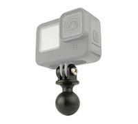 Ram-Mount RAP-B-202U-GOP1 Adapter for GoPro HERO4, 3+, 3, 2, 1 and Actionpro X7 Actioncam, W/ 1 Inch Ball