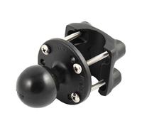 RAM Mounts Half Rail Clamp Ball Base for 1"-1.25" Rails
