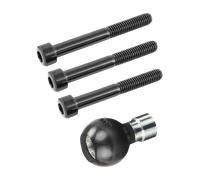 Motorcycle M8 Bolt Handlebar Clamp Mounting 2.5 cm Ball